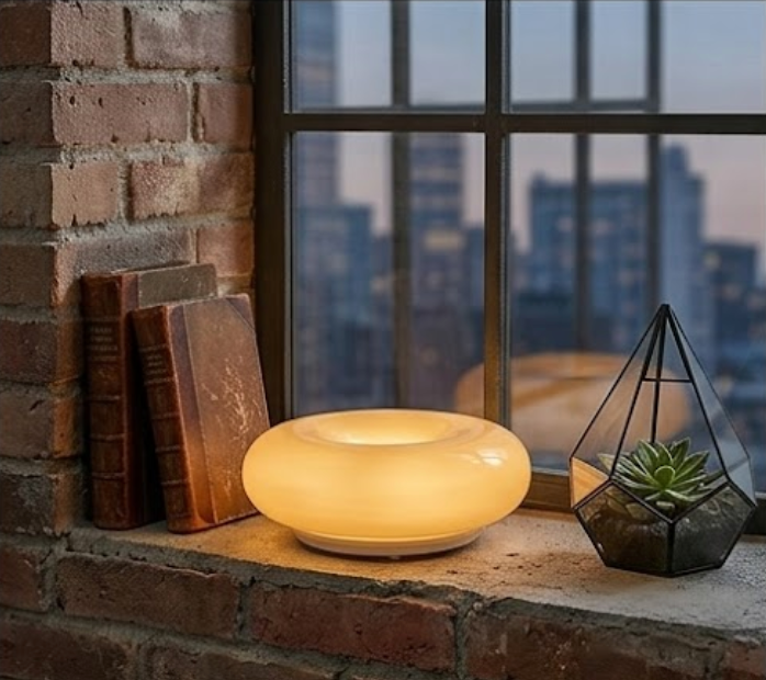 Lampe Donut LED Design Bauhaus